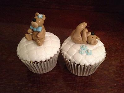 Teddy cupcakes - Cake by tartelette_uk