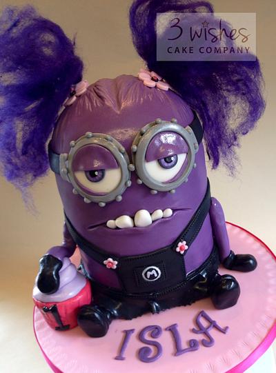 Evil Minion - Cake by 3 Wishes Cake Co