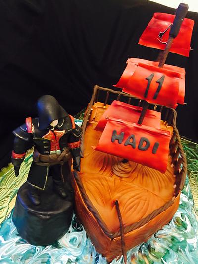 Assassin Creed themed cake !!! - Cake by creamybliss