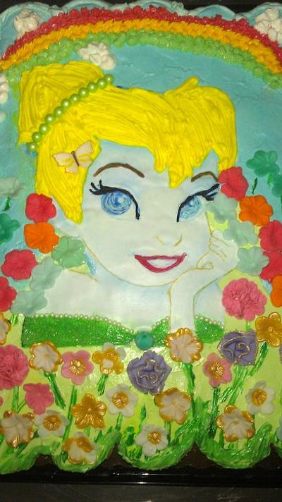 Tinkerbell Fullapart Cupcakes! - Cake by Bakemywaytoheaven