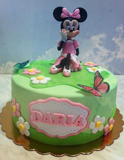 Minnie  - Cake by Gabriela Doroghy