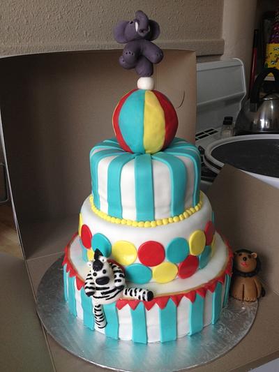 Circus Themed  - Cake by Cake by Beth Louise
