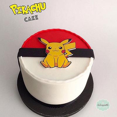 Torta Pikachu Medellín - Cake by Dulcepastel.com