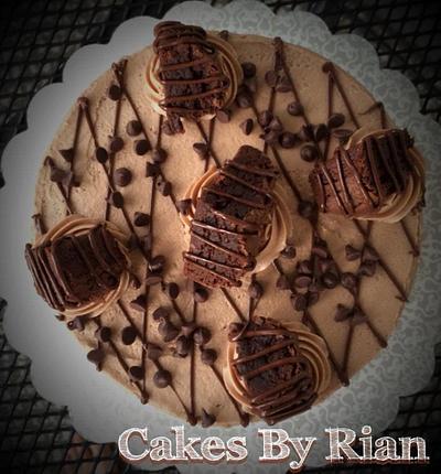 Chocolate Brownie Cake - Cake by Cakes By Rian