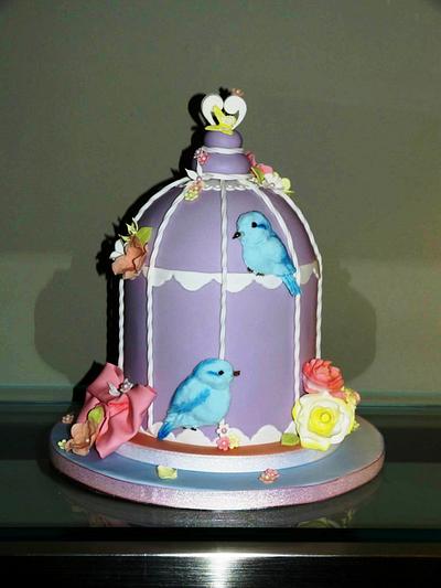 Birdcage Cake - Cake by Angel Cake Design
