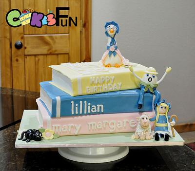 Mother goose story books cake - Cake by Cakes For Fun