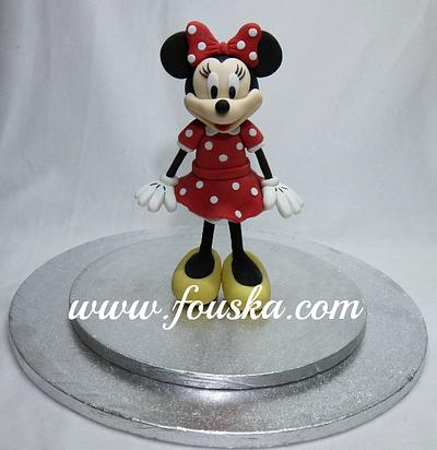 Minnie Mouse figurine - Cake by Georgia