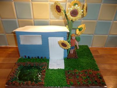Anna's garden  - Cake by Sarah McCool