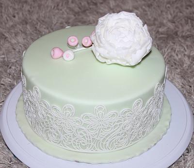 cake lace - Cake by martipa