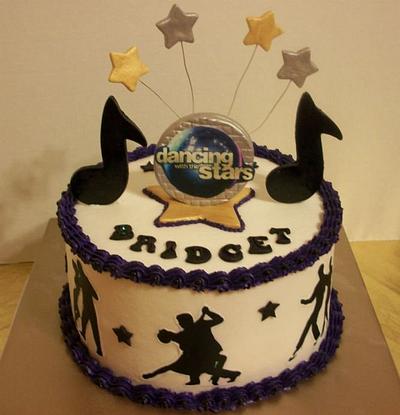 Dancing With The Stars Cake - Cake by Tracy's Custom Cakery LLC
