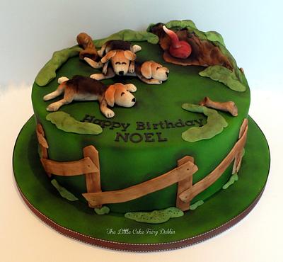 Hunting Cake - Cake by Little Cake Fairy Dublin