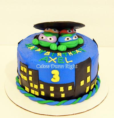 TMNT - Cake by Wendy