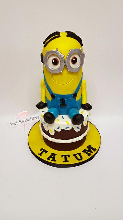 Minion 1st Birthday - Cake by Simply Delicious Cakery