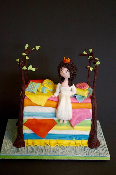 Princess and the pea - Cake by lorraine mcgarry