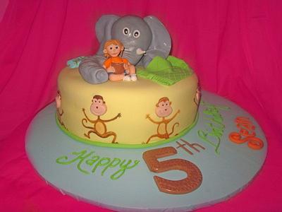 Eight silly monkeys cake - Cake by CuriAUSSIEty  Cakes