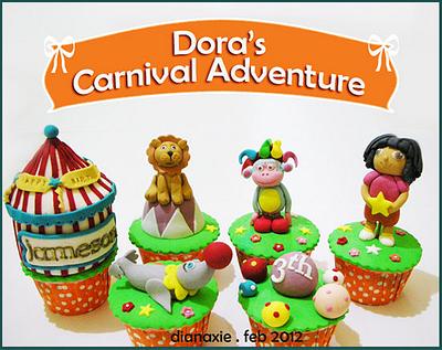 Dora's Carnival Adventure - Cake by Diana