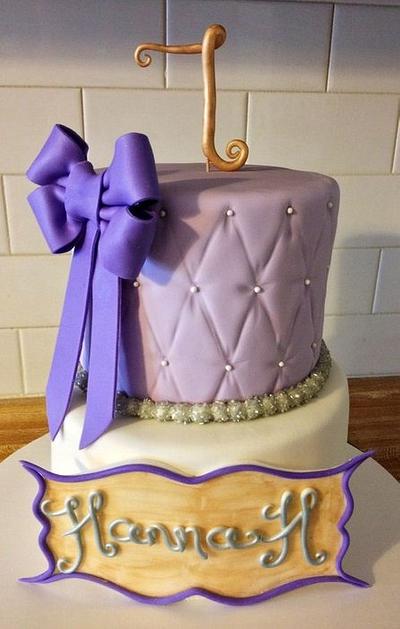 Girly cake #2 - Cake by Chrissa's Cakes