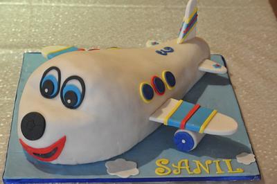 Aeroplane cake - Cake by Creme De la Creme