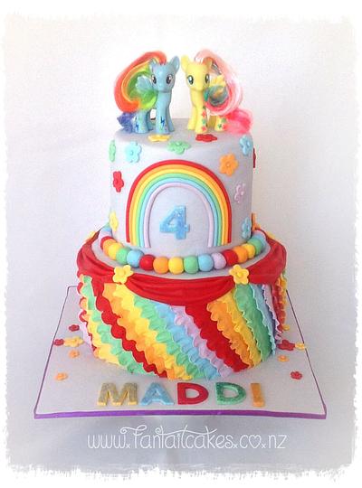 My Little Pony Rainbow Cake - Cake by Fantail Cakes