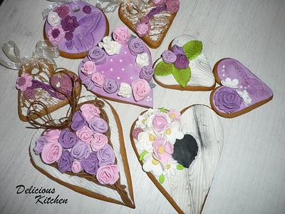 Heart cookies - Cake by Emily's Bakery