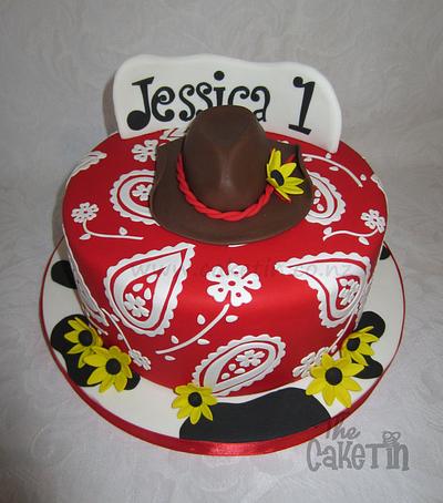 Cowboy Themed Cake - Cake by The Cake Tin