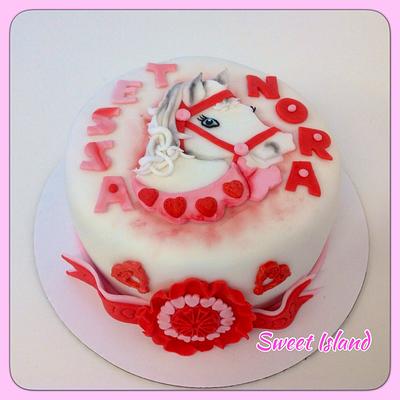 Horse and hearts (gluten and lactose free) - Cake by Simona (Sweet Island)