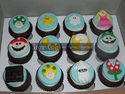 Super Mario Bros. Cupcakes - Cake by SugarCo
