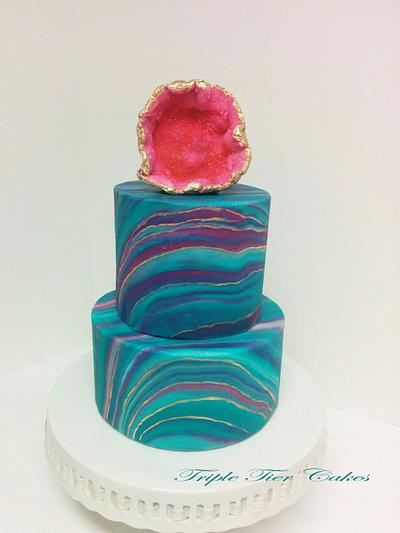 GEODE  Cake - Cake by Triple Tier Cakes