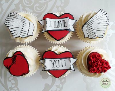 Happy Valentine's - Cake by Helen Ward