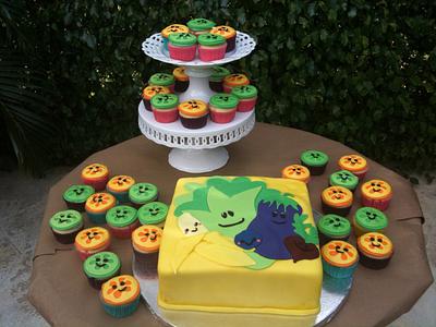 Fruits & Veggies Birthday Cake - Cake by Jesika Altuve