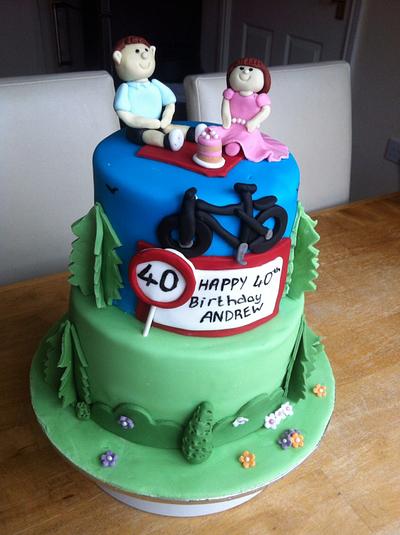 Cycling cake - Cake by Jodie Taylor