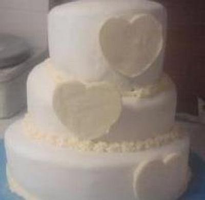 Wedding Cake - Cake by Shelley