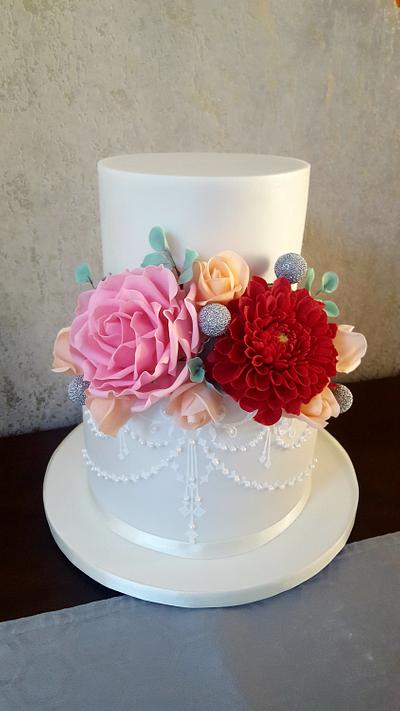 Wedding Cake - Cake by Gabby's cakes