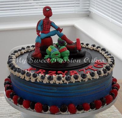 Spiderman... - Cake by Beata Khoo