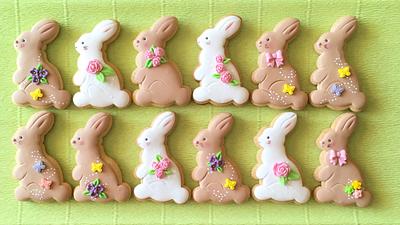 Easter cookies 🐇 - Cake by sansil (Silviya Mihailova)