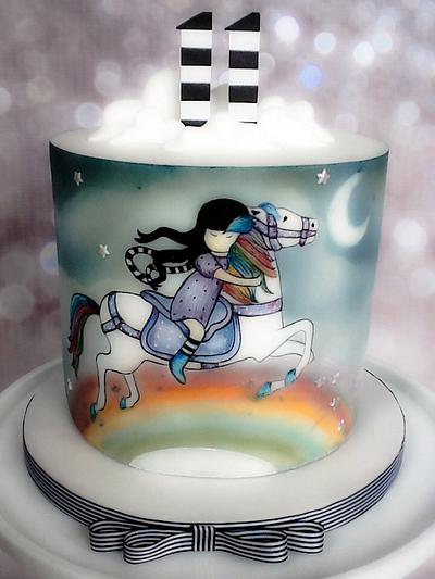 Chasing Rainbows - Cake by cakesdamour