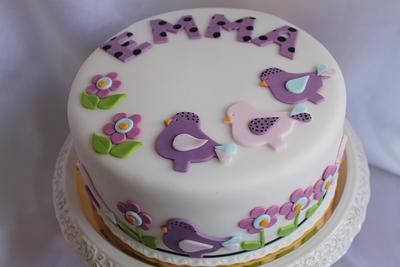 Birds for Emma  - Cake by Kateřina Lončáková