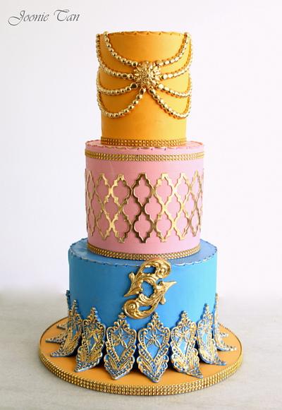 The Moroccan Wedding - Cake by Joonie Tan