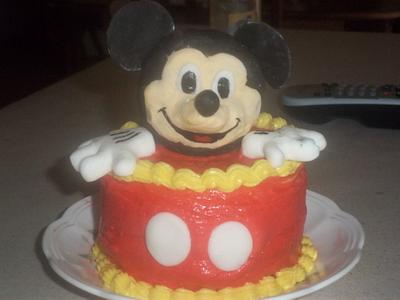 Mickey Mouse - Cake by cakes by khandra