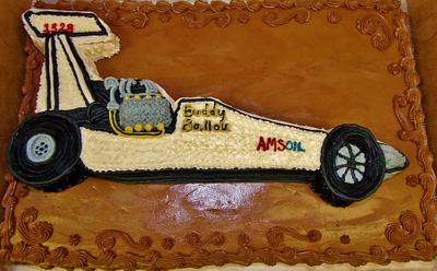Dragster racecar - Cake by Nancys Fancys Cakes & Catering (Nancy Goolsby)