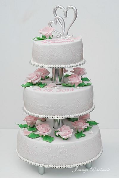 Wedding cake - Cake by Jennys Backwelt