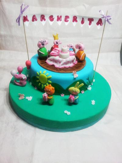 Peppa party - Cake by Le torte di Ci