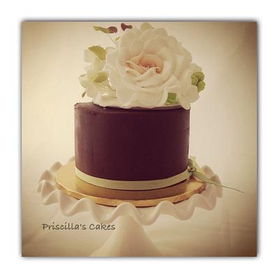 Thank you cake - Cake by Priscilla's Cakes