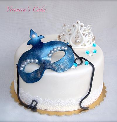 Venice Mask Cake - Cake by Veronica22