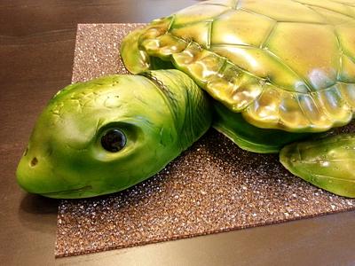Żółw - turtle - Cake by Anna