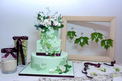 Wedding in green - Cake by Diletta Contaldo