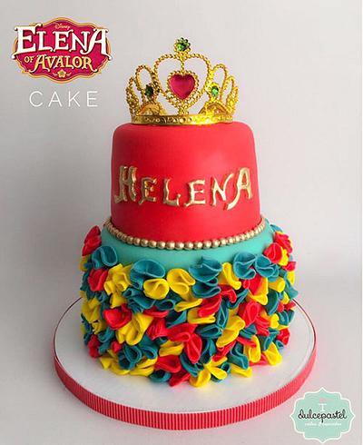 Torta Elena de Ávalor - Cake by Dulcepastel.com