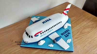 Airplane - Cake by Kerri's Cakes