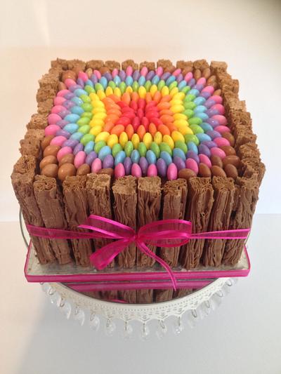 Smarties & flakes - Cake by Blossom Dream Cakes - Angela Morris