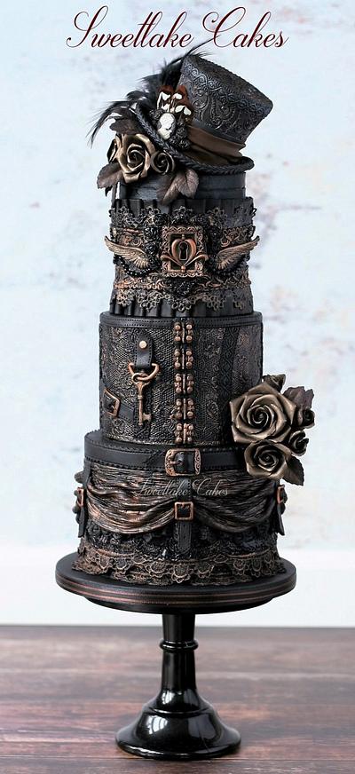 Steamgoth birthday cake - Cake by Tamara